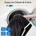 thumbnail image 6 of HIBIBUD 2026 New Heated Blanket,8 Heat Settings & 2-10 Hour Timer,Heated Snuggie 50"× 70" Wearable Heated Blanket with Foot Pocket for Couch,Bed,Office, 6 of 7