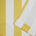 thumbnail image 4 of Exclusive Home Panneau de Rideau à Œillets Rayé Intérieur/extérieur 54 Pouces"x108 Pouces" Bain de Soleil / Blanc Ensemble de 2, 4 of 5