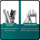 thumbnail image 4 of Luxgrip Nail Clippers, Luxgrip - The Luxurious Ultra Sharp Nail Clippers, 4 of 5