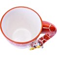 thumbnail image 4 of 3D Pure Hand-Painted Cute Animal Ceramic Coffee Mug Coffee Cup (Giraffe), 4 of 5