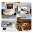 thumbnail image 3 of 55" Outdoor Google TV, 4K Ultra HD Outdoor TVs, 1000nits Sunlight Weatherproof TV, IP65 Outdoor Television, Voice Control, Screen Mirroring, Compatible with Dolby, Waterproof TVs for Patios, Sports, 3 of 11