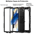 thumbnail image 3 of Funda TEKKU StandC uso rudo para Samsung Tab A7 10.4 2020 Negra T500 T505 T507 negro, 3 of 7