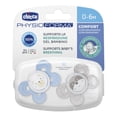 thumbnail image 3 of Chicco Chupones PhysioForma Comfort Azul 0-6M 2 Pzas Chicco PhysioForma, 3 of 8