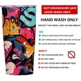 thumbnail image 2 of Graffiti Art Tumbler 20oz | Stainless Steel Insulated Travel Cup with Leak-Proof Lid and Telescopic Straw | Home Mug for Coffee and Tea | Birthday and Christmas Gifts for Men and Women, 2 of 6