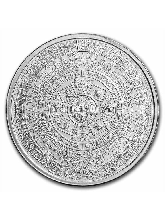 Collectible 1/10 oz Silver Round - Aztec Calendar
