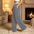 thumbnail image 6 of yillto Women's Fleece Fuzzy Pant Warm Plush Pajama Pants Soft Comfy Sleepwear Pjs Bottoms S-XXXL, 6 of 6