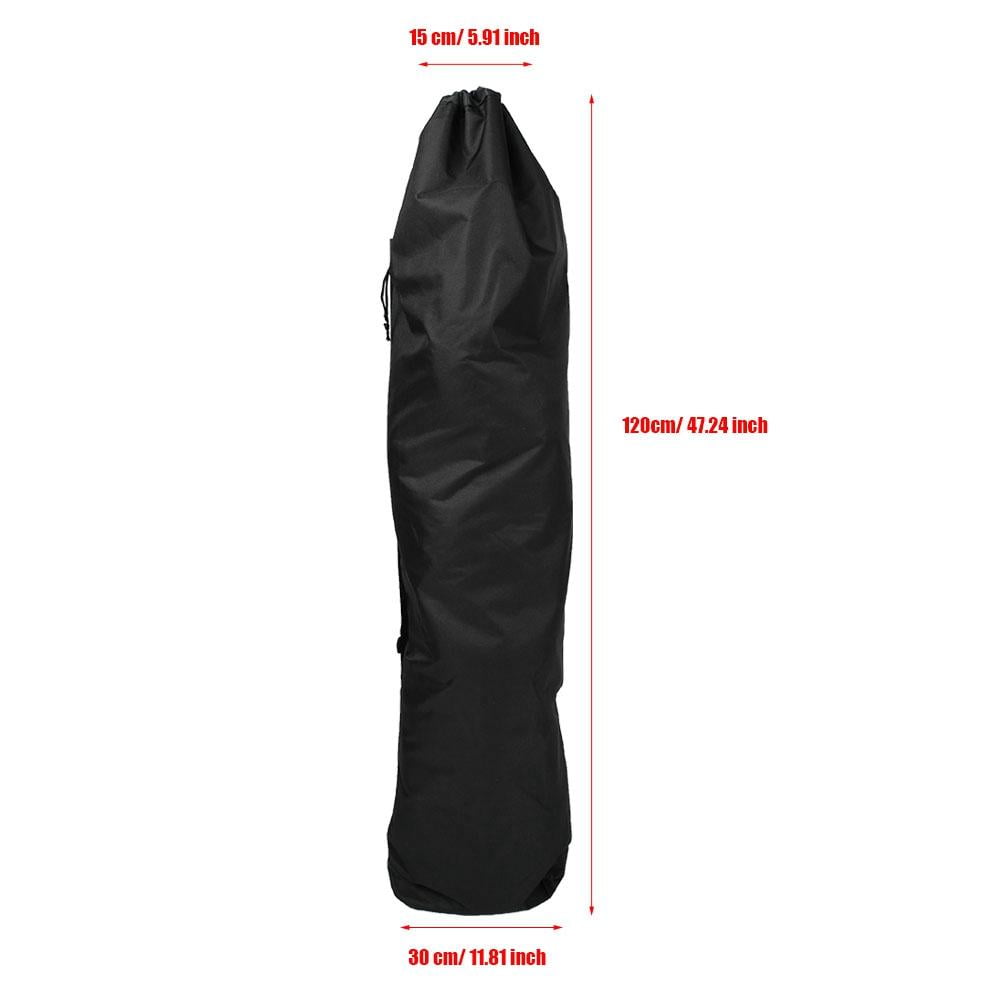 120*30*15cm Waterproof 600D Oxford Bag Skateboard Longboard Carry Case Backpack 
