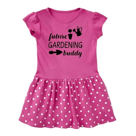 

Inktastic Future Gardening Buddy Gift Toddler Girl Dress