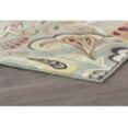 thumbnail image 5 of Deco Transitional 5' x 7' Seafoam and Red Polypropylene Indoor Area Rug, 5 of 8