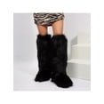 thumbnail image 6 of Mid Calf Snow Boots For Women Faux Fur Lining Winter Warm Comfortable Walking Shoes, 6 of 8