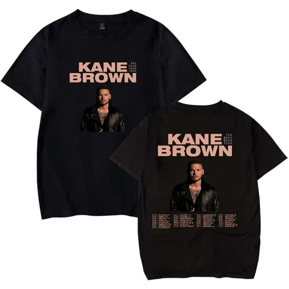 Kane Brown The High Road Tour 2025 Merch T-Shirt Women Men Casual Crewneck Short Sleeve Tee