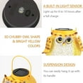 thumbnail image 5 of LAVA 4 Pcs Solar Lanterns Outdoor Decorative Waterproof Hanging Owl Solar Garden Lights for Patio Yard Walkway Pathway Decor, 5 of 13
