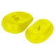 thumbnail image 1 of 1 par de Orejeras de silicona Zulema reutilizables para teñir el cabello con aceite Amarillo, 1 of 5