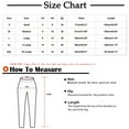 thumbnail image 3 of Babysbule Womens Straight Leg Pants Loose Wide Leg Multi Pocket Casual Loose Straight Tube Workwear Pants, 3 of 6