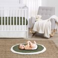 thumbnail image 3 of Sweet Jojo Designs Diamond Tuft Green and Ivory Baby Play Mat, 3 of 4