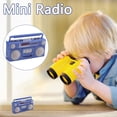 thumbnail image 5 of Ornement de Bureau à Moins de 10 Enregistreur Radio Rétro Modèle Miniature Décorations de Maison de Poupée Décorations de Bureau, 5 of 5