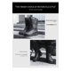 thumbnail image 5 of Botas de moto elegantes: diseño clásico, cómodas y transpirables, adecuadas tanto para desplazamientos diarios como para conducción informal.,Impermeable negro,41, 5 of 20