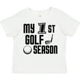 thumbnail image 3 of Inktastic My 1st Golf Season Boys Toddler T-Shirt, 3 of 5