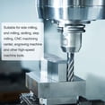 thumbnail image 5 of Square End Mills 1/8" Cutting Dia 4 Flutes Tungsten Steel Carbide Bit 4packs, 5 of 5