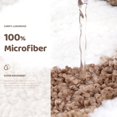 thumbnail image 4 of Alfombrilla de baño con forma de pata, bonita alfombra de baño antideslizante, suave microfibra que absorbe el agua, alfombra de ducha gruesa, alfombra de baño lavable a máquina para baño o dormitorio, 4 of 5