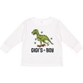 thumbnail image 3 of Inktastic Gigi Boy Dinosaur Grandson Boys Long Sleeve Toddler T-Shirt, 3 of 5