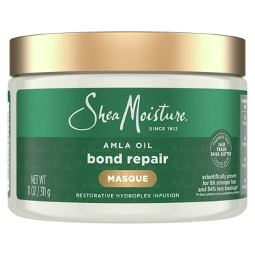 SheaMoisture Bond Repair Masque Amla Oil Deeply Moisturizes and Visibly Repairs Damage, 11 oz