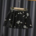 thumbnail image 3 of Akiihool Tutu for Toddler Girls Layered Ballet Tulle Rainbow Tutu Skirt for Little Girls Dress Up(Black,18-24 Months), 3 of 3