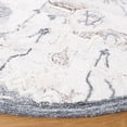 thumbnail image 3 of SAFAVIEH Glamour Quinten Floral Area Rug, Light Brown/Grey, 6' x 6' Round, 3 of 8