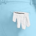 thumbnail image 7 of Havenre Mens Stretch Golf Shorts Flat Front Quick Dry Chino Dress Shorts for Men Casual Button Stretch Elastic Waist Work Shorts with Pockets Light Blue XXXXL, 7 of 7