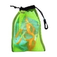 thumbnail image 4 of S SERENABLE Mesh Drawstring Bag For Snorkeling Equipment Diving Goggles 9''x6.5'' - Yellow, 4 of 5