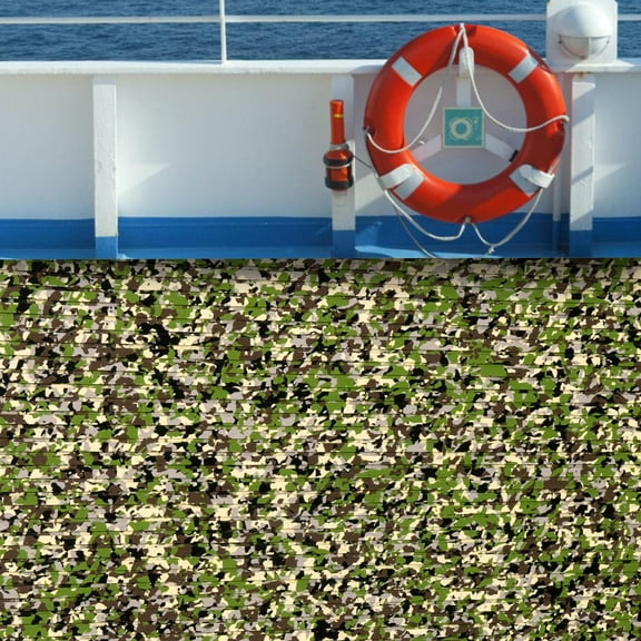 5mm EVA Foam Non-Slip Marine Flooring, Waterproof and Shock-Resistant Mat for Boats, Customizable for Decks, Stylish Camouflage Design