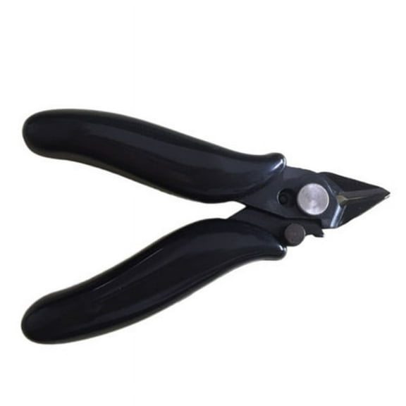 Electrical Cutting Plier Wire Cable Cutter Side Snips Flush Pliers Tool Black