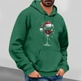 thumbnail image 2 of Turilly Hoodies Men Christmas Print Hoodie With Kangaroo Pocket Casual Pullover Sweatshirt, 2 of 4