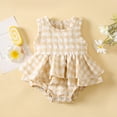 thumbnail image 2 of Sngxgn Baby Girl Bodysuits Sets Cotton Casual New born Clothes Comfort Outfit Baby(Yellow,60), 2 of 5
