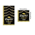 thumbnail image 2 of Holloyiver 2024 Class Graduation Decorations, 16PCS Black and Gold Graduation Party Supplies Disposable Tissue Paper for College High School Grad Party Decorations, 2 of 6