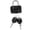 Black, variant on 1 Pc Luggage Locks with Keys Small Locks Tiny Luggage Locks with Keys for Travel Suitcase Locks Metal Keyed Padlock for School Gym, Purple
