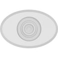 thumbnail image 2 of Ekena Millwork 6"W x 4"H x 1/2"P Standard Dalton Bullseye Rosette with Beveled Edge, 2 of 4