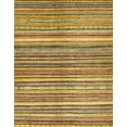 thumbnail image 1 of Ahgly Company Indoor Rectangle Abstract Yellow Abstract Area Rugs, 8' x 12', 1 of 6