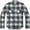 Midnight Navy/Marshmallow, variant on Men's Banfield Plaid Flannel Long Sleeve Shirt (XX-Large, Dress Blues/Port)