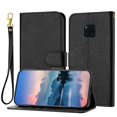thumbnail image 1 of compatible Huawei Mate 20 Pro Case, Litchi Grain PU Leather Folio Cover Magnetic Closure Flip Wallet Card Slots Stand Case With Hand Strap,Brown Cheap and fine, 1 of 5