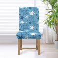 thumbnail image 4 of Xoenoiee Turtle Starfish Print Stretch Chair Covers for Dining Room, Removable Washable Dining Room Chair Covers, Dining Chair Slipcovers Seat Protector for Home Banquet Decor, 1 Pack, 4 of 7