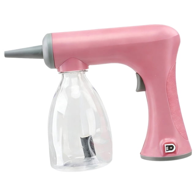 Máquina de espuma recargable, dispositivo eléctrico portátil de burbujas para peinar el cabello. Rosa