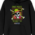 thumbnail image 2 of One Piece (Live Action) Straw Hat Pirates Adult Black Hoodie-3XL, 2 of 4