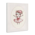 thumbnail image 2 of Stupell Industries Cottage Nursery Ballerina Cat Striped Canvas Art, 36 x 48, by LSR Design Studio, 2 of 8