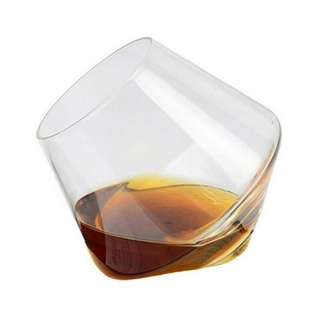 

Clearance Sale Tumbler Bar Glasses Whiskey Glass Rotating High Belly Cigar Whiskey Cocktail Drinking Wine Cup