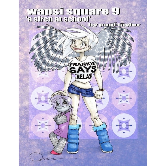 wapsi square 9 "a siren at school" (Paperback)