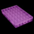 thumbnail image 4 of PENGXIANG Adjustable 36 Compartment Plastic Storage Box Jewelry Earring Case Bead Organizer Case （Pink）, 4 of 6
