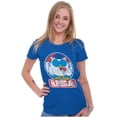 thumbnail image 3 of Tootsie Mr Owl USA American Patriot Women's T Shirt Ladies Tee Brisco Brands X, 3 of 5