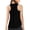 #A02-Black, variant on Girls Athletic Tank Top Size 10-12 Summer Racerback Sleeveless Tanks for Girls Sports Solid Workout Shirts for Girls