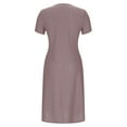 thumbnail image 3 of Robe d'Été Décontractée à Œillets pour Femmes, Robe Maxi Brodée Boho, Robe Longue Plissée, Vêtements Tendance pour Vacances à la Plage 2025, 3 of 6